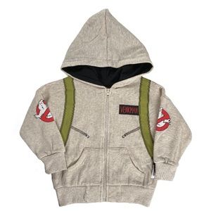 Ghostbusters Hoodie Full Zip Sweatshirt Beige 12m